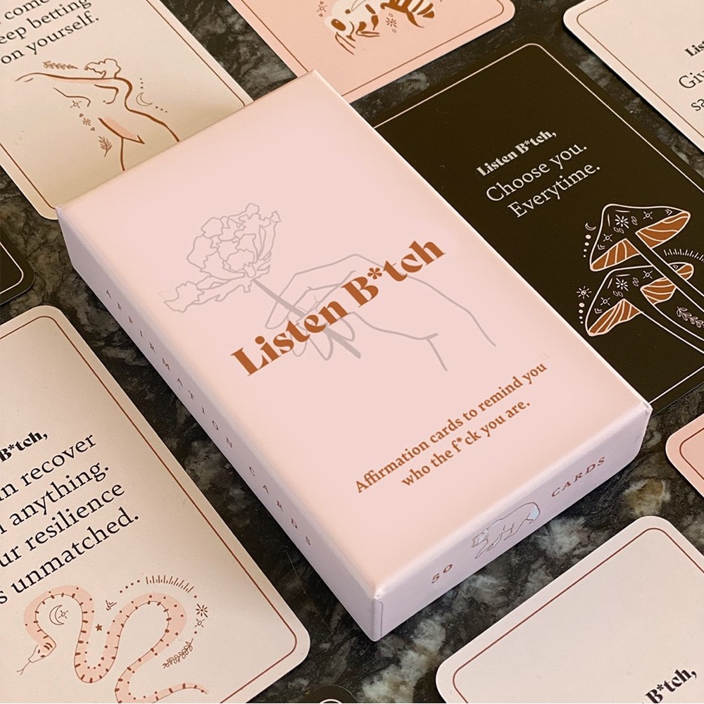 Listen B*tch Affirmation Cards - Picture 6 of 8